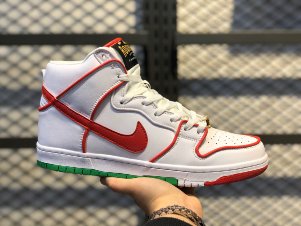 Giày Nike SB Paul Rodriguez x Dunk High 'Premium SB Boxing' CT6680-100 - Ảnh 5
