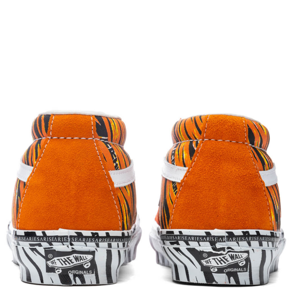Giày Vans Aries x OG Sk8-Mid LX 'Tiger Bright' VN0A4BVC9WW - Ảnh 6