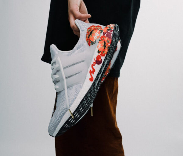 Giày Adidas UltraBoost 2020 'Chinese New Year Grey Floral' FW4314 - Ảnh 3