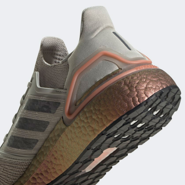 Giày Adidas Ultraboost 20 'Metal Grey Signal Coral' FV4389 - Ảnh 4