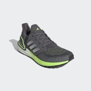 Alternative view of Giày Adidas UltraBoost 20 'Grey Signal Green' FV8317
