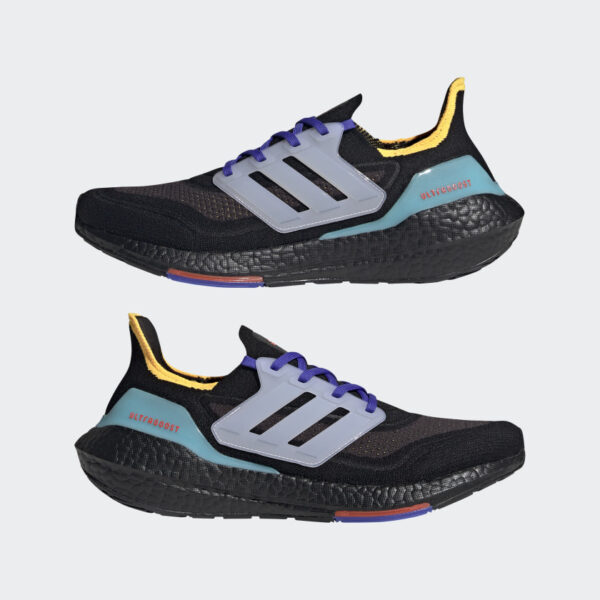 Giày Adidas UltraBoost 21 'Black Pulse Aqua' S23870 - Ảnh 4