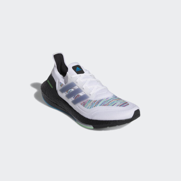 Giày Adidas UltraBoost 21 'White Screaming Green' GZ3194 - Ảnh 2