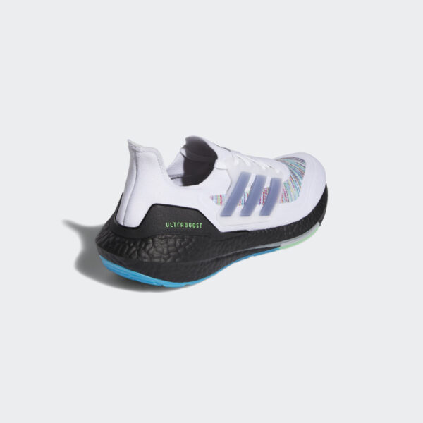 Giày Adidas UltraBoost 21 'White Screaming Green' GZ3194 - Ảnh 3