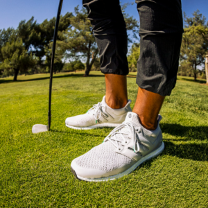 Giay Adidas UltraBoost 1 Spikeless Golf 'Grey Court Green' GV6922