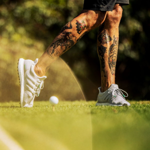 Giay Adidas UltraBoost 1 Spikeless Golf 'Grey Court Green' GV6922