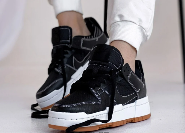 Giày Nike Wmns Dunk Low Disrupt 'Black Gum' CK6654-002 - Ảnh 2