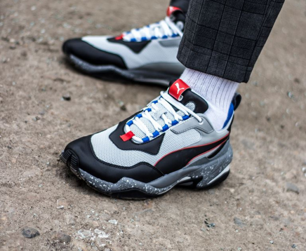 Giày Puma Thunder Electric Grey Violet 367996-02 - Ảnh 7