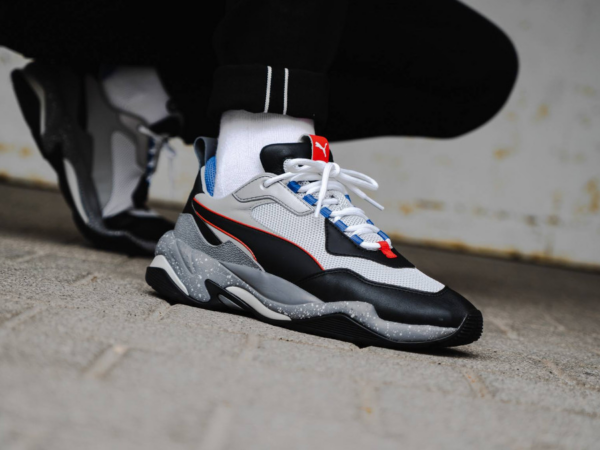 Giày Puma Thunder Electric Grey Violet 367996-02 - Ảnh 4