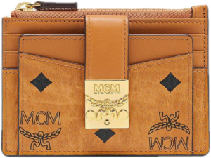 Vi MCM Tracy Zip Card Case 'Brown' MYABSPA07CO