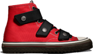 Giay Coach High Top Button Up Sneaker 'Red' G5144-RED