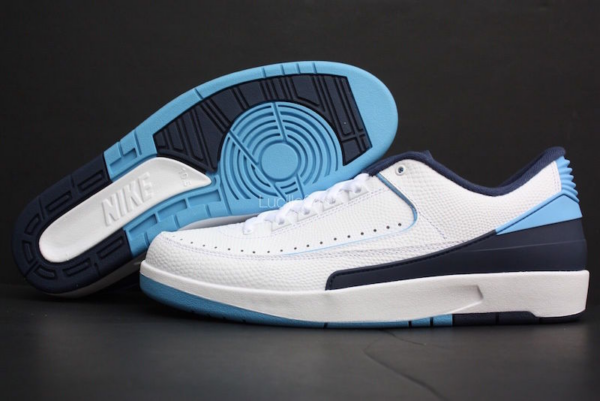 Giày Nike Air Jordan 2 Retro Low 'Midnight Navy' 832819-107 - Ảnh 8