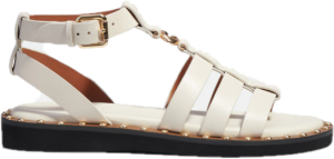 Dep Coach Giselle Sandal 'Chalk' CA488-CHK