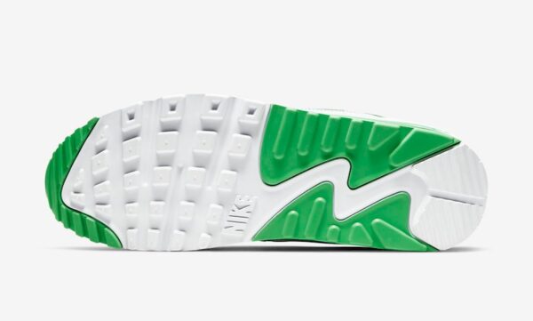 Giày Nike Undefeated x Air Max 90 'White Green Spark' CJ7197-104 - Ảnh 9