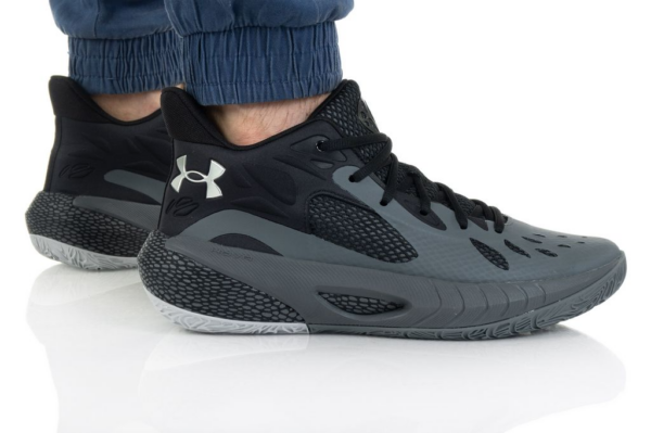 Giày Under Armour HOVR Havoc 3 'Pitch Grey Black' 3023088-101 - Ảnh 2