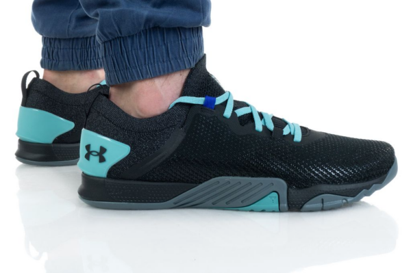 Giày Under Armour TriBase Reign 3 'Black Turquoise' 3023698-002 - Ảnh 2