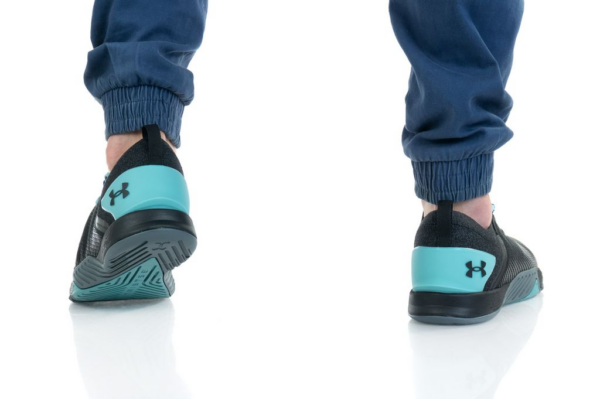 Giày Under Armour TriBase Reign 3 'Black Turquoise' 3023698-002 - Ảnh 4