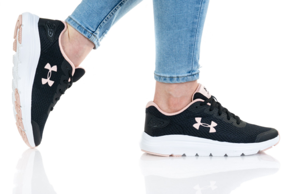 Giày Under Armour Wmns Surge 2 Black Pink 3022605-004 - Ảnh 5