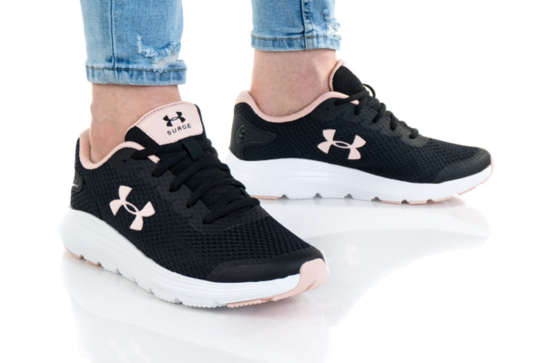 Giày Under Armour Wmns Surge 2 Black Pink 3022605-004 - Ảnh 3