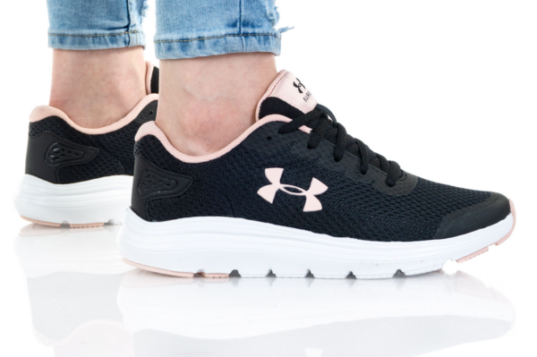 Giày Under Armour Wmns Surge 2 Black Pink 3022605-004 - Ảnh 6