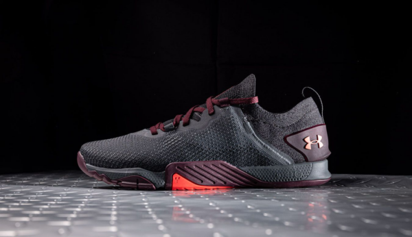 Giày Under Armour TriBase Reign 3 'Pitch Grey Venom Red' 3023698-101 - Ảnh 6
