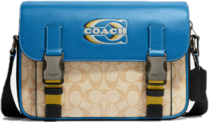 Tui Coach Track Crossbody Canvas Coach Stamp 'Light Khaki' CH118-QBVFG