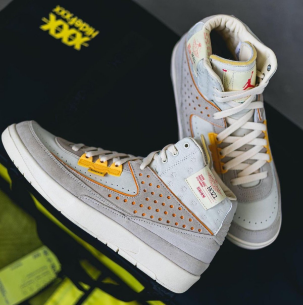 Giày Nike Air Jordan 2 x Union LA 'Rattan' DN3802-200 - Ảnh 5