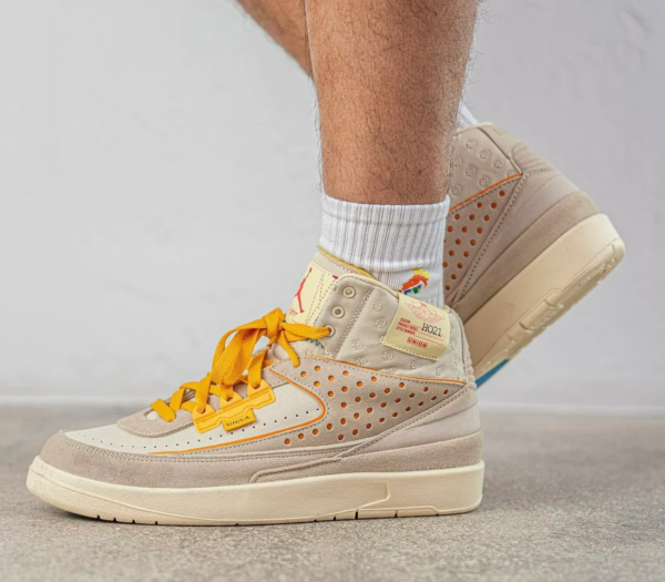 Giày Nike Air Jordan 2 x Union LA 'Rattan' DN3802-200 - Ảnh 3