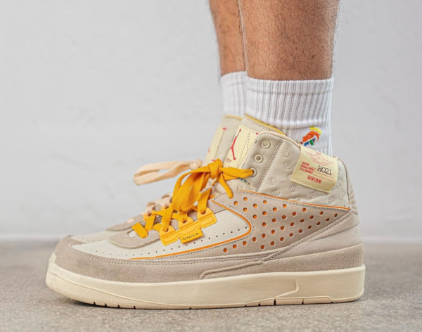 Giày Nike Air Jordan 2 x Union LA 'Rattan' DN3802-200 - Ảnh 2