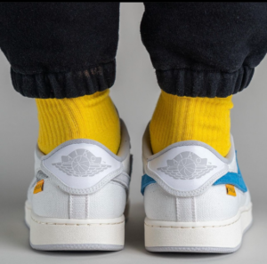 Giay Nike Union LA x Air Jordan 1 KO Low 'White Neutral Grey' DO8912-101