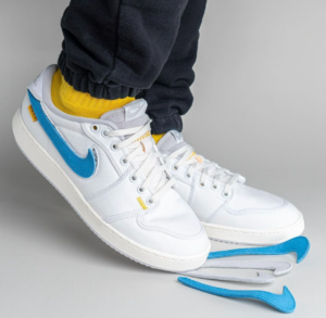 Giay Nike Union LA x Air Jordan 1 KO Low 'White Neutral Grey' DO8912-101