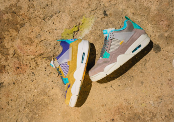 Giày Nike Union LA x Air Jordan 4 Retro 'Taupe Haze' DJ5718-242 - Ảnh 6