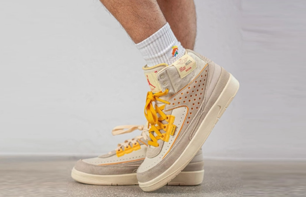Giày Nike Air Jordan 2 x Union LA 'Rattan' DN3802-200 - Ảnh 4
