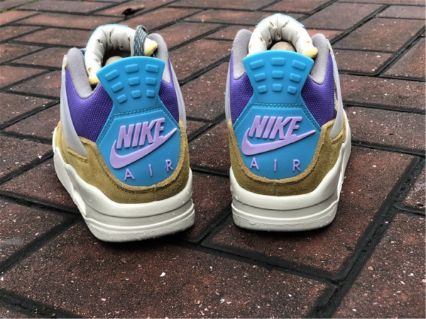 Giày Nike Union LA x Air Jordan 4 Retro 'Desert Moss' DJ5718-300 - Ảnh 4