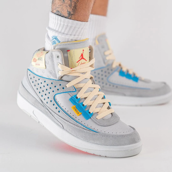 Giay Nike Air Jordan 2 x Union Retro SP 'Grey Fog' DN3802-001