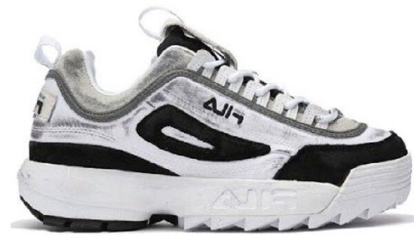 Giày Fila Disruptor 2 White " Cá Mập" Washing FS1HTB1211X