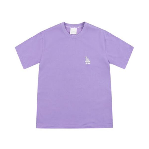 Áo MLB Logo LA Season 2021 Purple 31TS03131-07V