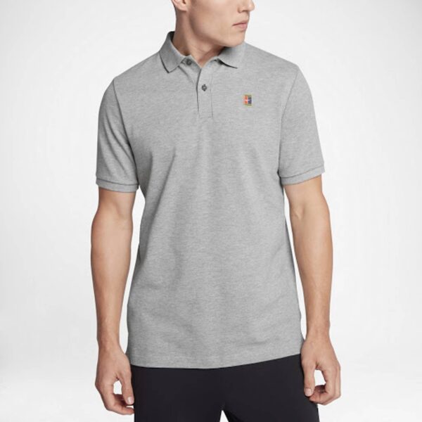 Áo Nike Polo Tennis Grey SS 943443-063 - Ảnh 5