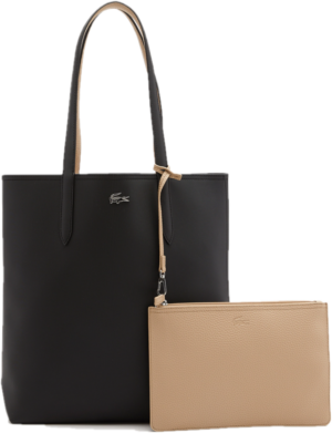 Tui Lacoste Anna Vertical Reversible Medium Shopper 'Black' NF2723A52N-A91