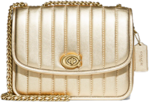 Tui Coach Madison Shoulder  Quilting 'Metallic Soft Gold' C6630-B4TFV