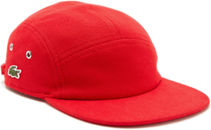 Mu Lacoste Organic Cotton Pique 'Red' RK0543-52N-240