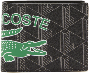 Vi Lacoste The Blend Monogram Bifold 'Black' NH4137B53G-L83