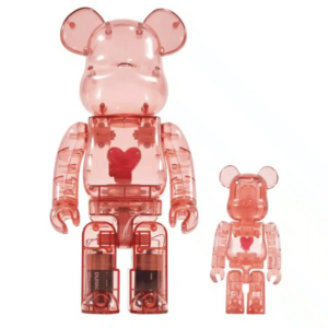 Mo Hinh Bearbrick Red Heart 100% & 400%