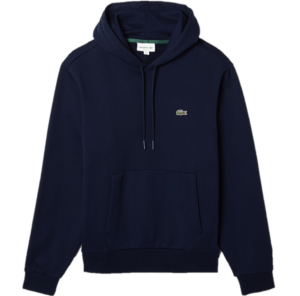 Ao Lacoste Organic Cotton Kangaroo Pocket Sweatshirt 'Blue' SH2567-53G-166