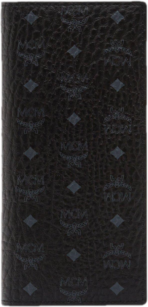 Vi MCM Continental Wallet in Visetos Original 'Black' MXLAAVI02BK001