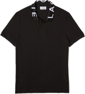 Ao Lacoste Slim Fit Lettered Neck Light Breathable 'Black' PH7647-031