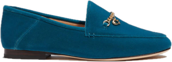 Giay Coach Hanna Loafer 'Deep Turquoise' CC635-MVT