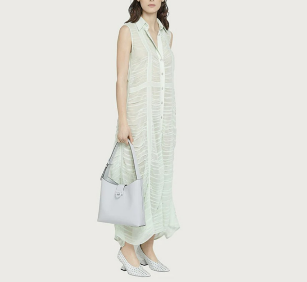 Túi Salvatore Ferragamo Ladies Trifolio Large 'White' 210928-748162 - Ảnh 2
