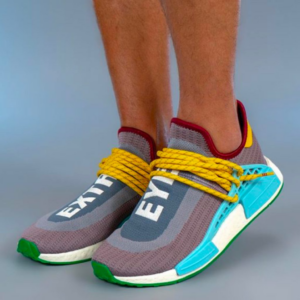 Alternative view of Giày Adidas Pharrell x NMD Human Race 'Extra Eye Legacy Purple' G58412