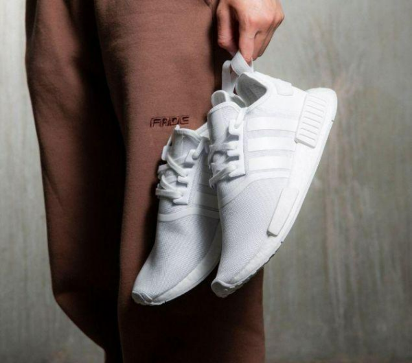 Giày Adidas NMD_R1 'Triple White' FY9384 - Ảnh 4